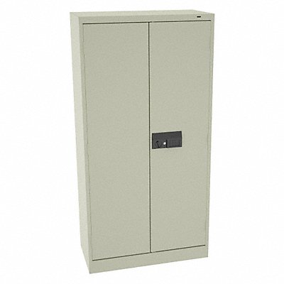 TENNSCO 7114ELPY Storage Cabinet 72 x36 x18 Putty 1Shlv