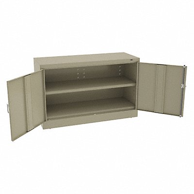 TENNSCO J1830SUSD Storage Cabinet 30 x48 x18 Sand 1Shlv