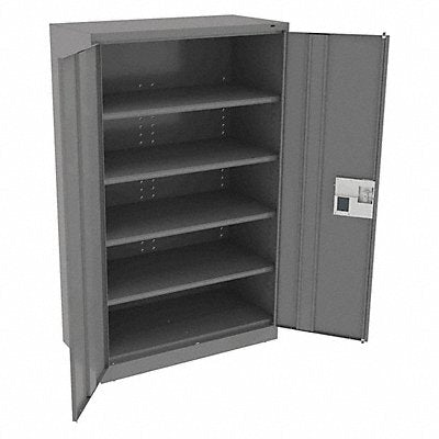 TENNSCO J2478SUELMG K3874 Storage Cabinet 78 x48 x24 MdGry 4Shlv