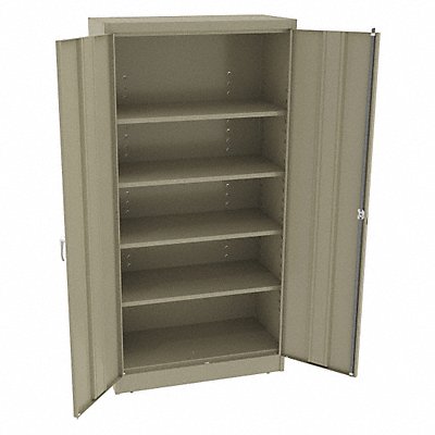TENNSCO 7218DLXSD K3851 Storage Cabinet 72 x36 x18 Sand 4Shlv