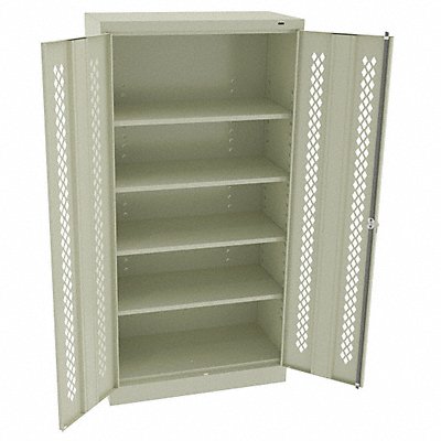 TENNSCO 7218PDPY Storage Cabinet 72 x36 x18 Ptty 4Shlv