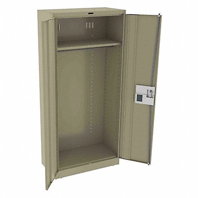 TENNSCO 7818WELSD Storage Cabinet 78 x36 x18 Sand 1Shlv