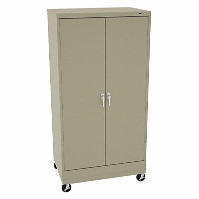 TENNSCO CK6624DHSD K4834 Storage Cabinet 73 x36 x24 Sand 4Shlv
