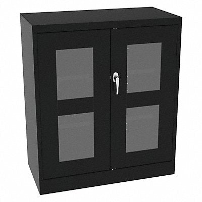 TENNSCO CVD4224BK K3831 Storage Cabinet 42 x36 x24 Black 2Shlv
