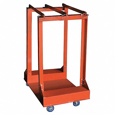 GRAINGER 39J513 Forklift Cylinder Caddy 1 500 lb Orange