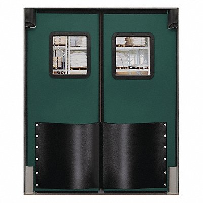 CHASE 8496RDFGR Swinging Door 8 x 7 ft Forest Green PR