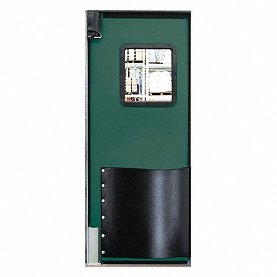 CHASE 3684RJAD H1815 Swinging Door 7 x 3 ft Jade Polyethylene