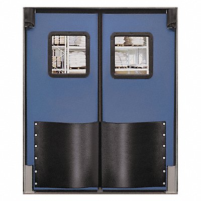 CHASE 6096RDCBL Swinging Door 8 x 5 ft Cadet Blue PR