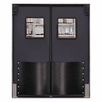 CHASE 7284RDMGR H1835 Swinging Door 7 x 6 ft Metallic Grey PR