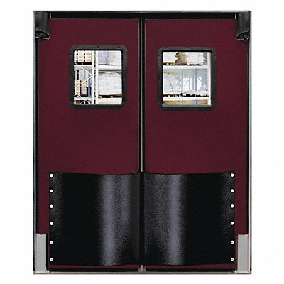 CHASE 7296RDBUR H1837 Swinging Door 8 x 6 ft Burgundy PR