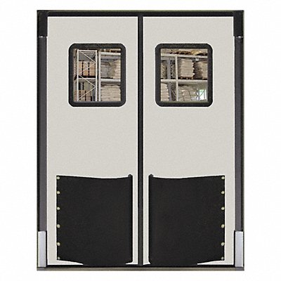 CHASE 9696RDXHDCGR Swinging Door 8 x 8 ft Cloud Grey PR