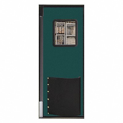 CHASE 3684R25FGR Swinging Door 7 x 3 ft Forest Green