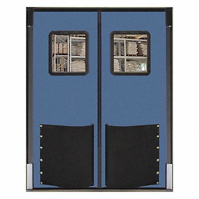 CHASE 6096RDXHDCBL Swinging Door 8 x 5 ft Cadet Blue PR