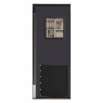 CHASE 3684RXHDMGR H1818 Swinging Door 7 x 3 ft Metallic Grey