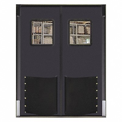 CHASE 9696RD25MGR Swinging Door 8 x 8 ft Metallic Grey PR