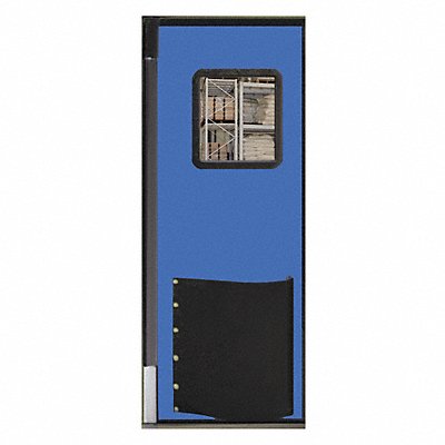 CHASE 3684R25RBL Swinging Door 7 x 3 ft Royal Blue