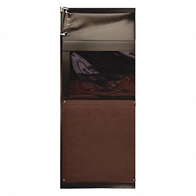 CHASE AIR9733084CBR Swinging Door 7 x 2.5 ft Chocolate Brown