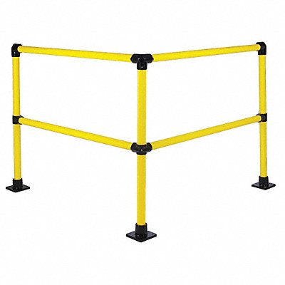 HOLLAENDER 50121 Handrail Corner Connector 8 Ft Steel