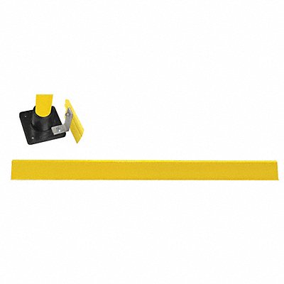 HOLLAENDER 92391 Handrail Toe Board 6 Ft Aluminum
