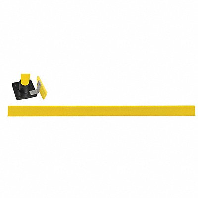HOLLAENDER 92392 Handrail Toe Board 8 Ft Aluminum
