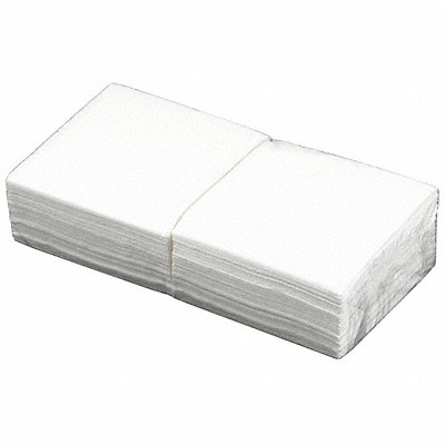 GRAINGER 39M981 Dry Wipe 11-3/4 x 12-1/2 White PK12