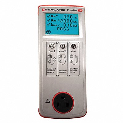 SEAWARD AGT100 Portable Appliance Tester 19.9mA LCD