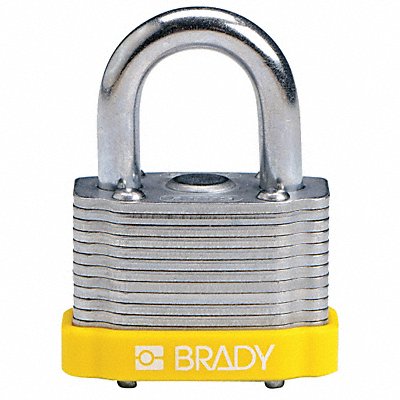 BRADY 143132 H1713 Keyed Padlock Different 1-5/16 W