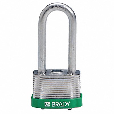 BRADY 118976 H1718 Keyed Padlock Alike 1-5/16 W PK6