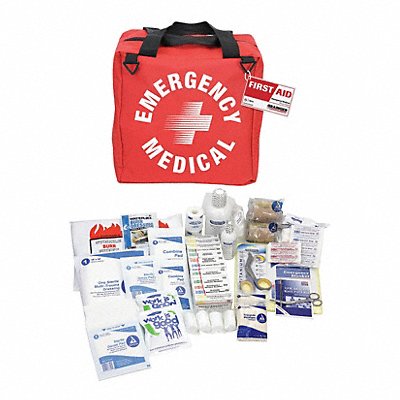 GRAINGER 54597 Emergency Medical Kit 25 People
