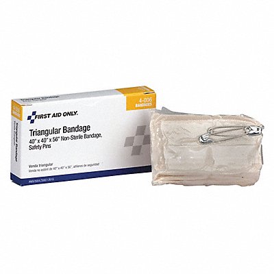 FIRST AID ONLY 4006 Triangular Bandage 40x40x56 Beige