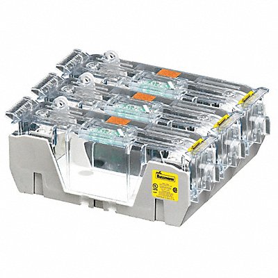 BUSSMANN RM252003CR Fuse Block 101 to 200A R 3 Pole