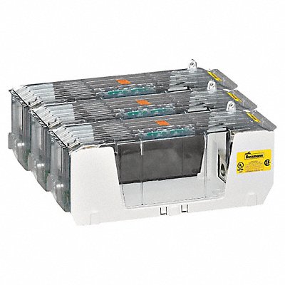 BUSSMANN RM606003CR Fuse Block 401 to 600A R 3 Pole