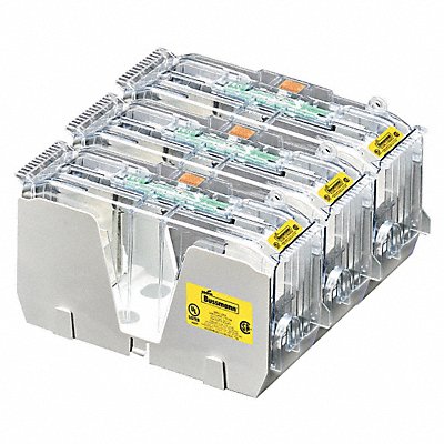 BUSSMANN JM604003CR Fuse Block 201 to 400A J 3 Pole