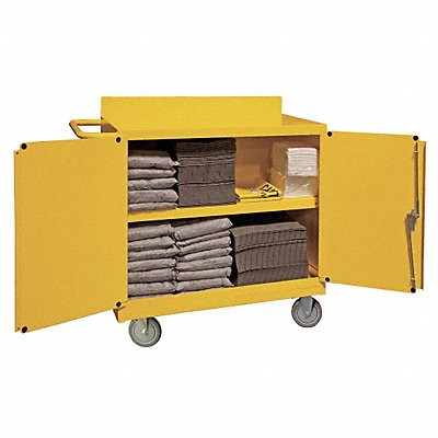 DURHAM MFG 221050 Spill Response Cart Steel 24 W 18 D