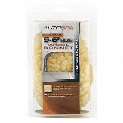 CARRAND 40403AS Polishing Bonnet 5 to 6 in Wool