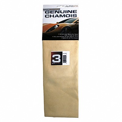 AUTOSPA 40202AS Full Skin Chamois 3 Sq. ft Sheepskin