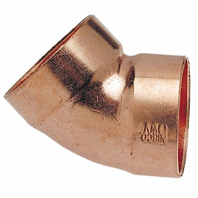 NIBCO 906114 DWV Elbow 45 Deg Wrot Copper 1-1/4 CxC