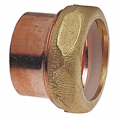NIBCO 90127112X112 Adaptor Wrot Copper 1-1/2 Tube FTGxSJ