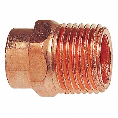NIBCO 604R1X12 Adaptor Wrot Copper 1 Tube CxMNPT