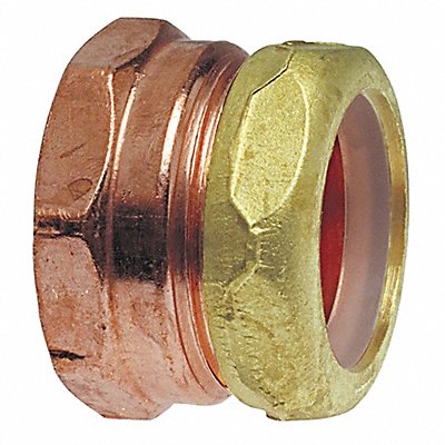 NIBCO 9037112X112 Adaptor Wrot Copper 1-1/2 Tube FxSJ