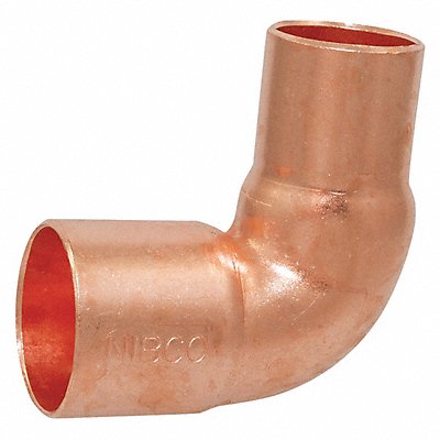 NIBCO 607R Reducing Elbow 90 Wrot Cu 3/8 x1/4