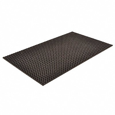 NOTRAX 39R805 Drainage Runner Black 3 ft.x10 ft.