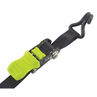 PROGRIP 314700 Tie Down Strap Wire-Hook Black
