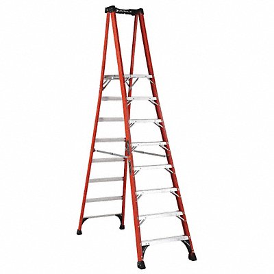 LOUISVILLE FXP1808HD Platform Stepladder 7 ft 7 FGL 375 lb.