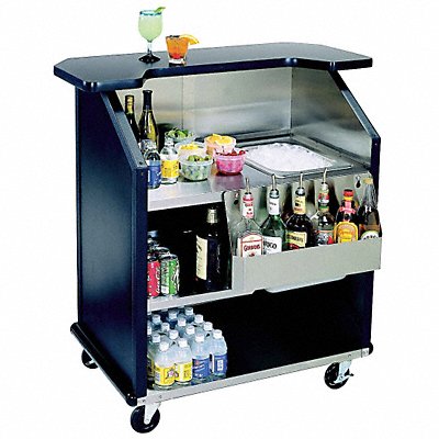 LAKESIDE 884B Portable Bar 43 in L SS