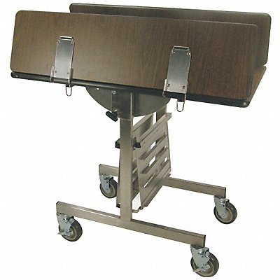 GENEVA 74410 Tri-Fold Room Service Table Square 36 In