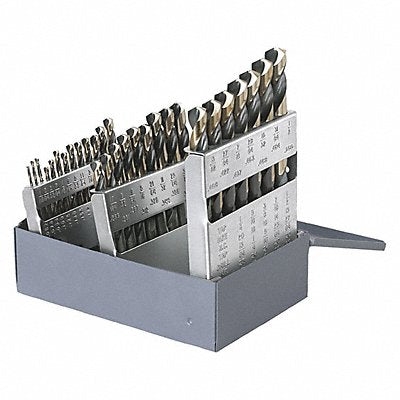 CLE-LINE C74059 Jobber Drill Set 25 pc HSS