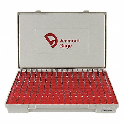 VERMONT GAGE 101200500 Pin Gauge Set Dimension Type
