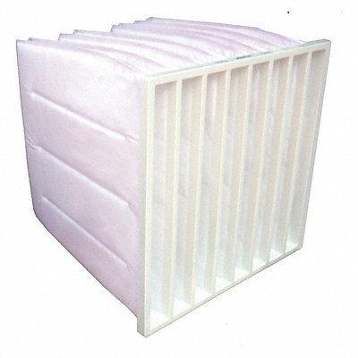 GRAINGER 39UK59 Pocket Air Filter 24x24x24 MERV 13