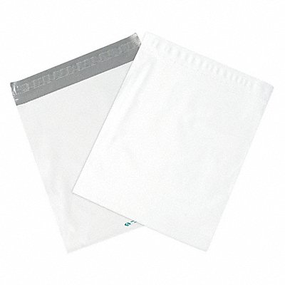 GRAINGER 39UK75 Poly Mailers LDPE Self Sealing PK100